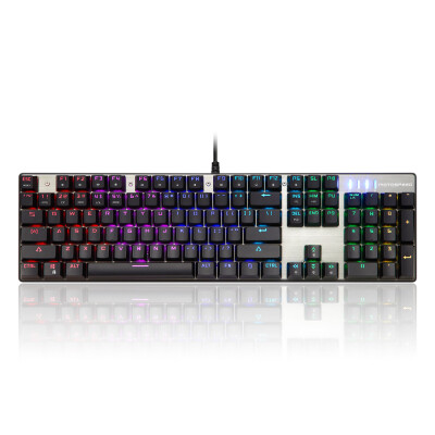 

MOTOSPEED Inflictor CK104 Blue Switches Tactile Mechanical Esport Gaming Game Keyboard Wired USB Ergonomic Colorful Customized LED