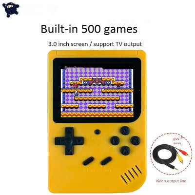 

Built-in 500 games retro fc shake sound recommended sup handheld game console console contra