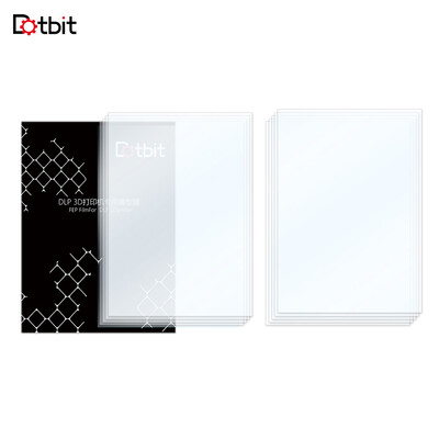 

Dotbit Professional FEP Film Sheet 200140mm 015-02mm Thickness Transparent Release Film for Photon Resin 3D Printer SLA DLP 3D