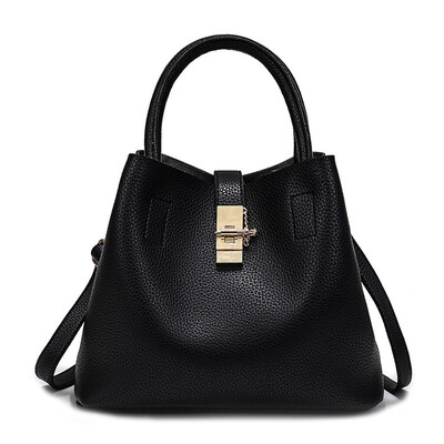 

Womens Leather Bucket Bag with purse Ladies Handbags Shoulder Bag Womens Work Bag Satchel Bags