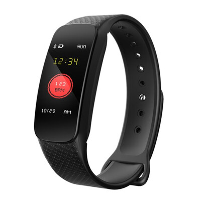 

L6 Color Screen Smart Bracelet Heart Rate Blood Pressure Call Reminder