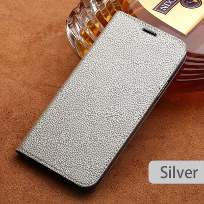 

Leather case phone case for iphone 6 6s 7 8 Plus X Xs Max fine lyche suction cup cover for 6p 7p 8p Xr case