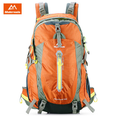 

Maleroads 50L Outdoor Sports Backpack Hiking Camping Water Resistant Nylon Bike Rucksack Bag