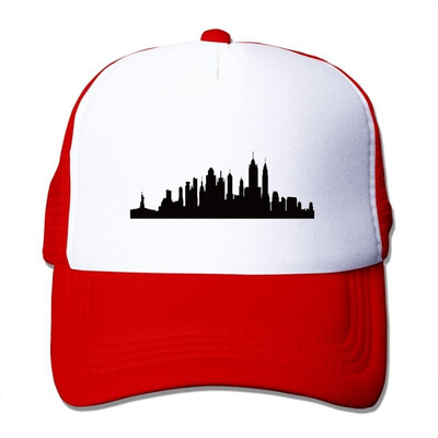 

Houston Skyline Silhouette Mesh Unisex Adult- Snapback Trucker Hats