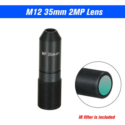 

HD 20 Megapixel 35mm Pinhole Lens with IR Filter for Action Cameras M12 Mount Image Format 127" Aperture F16 Viewing Angle 96