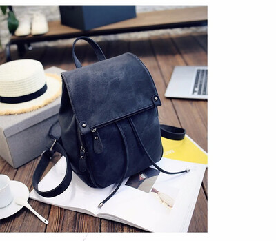 

Womens Backpack Female Shoulder Bag Fashion Pink Pu Leather Women Backpacks School Bags for Teenagers Girls Drawstring Bagpack