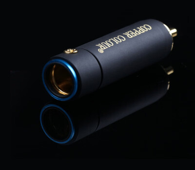 

Copper Colour CC RCA-II signal cable plug RCA plug hifi pure copper gold-plated connectors