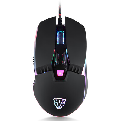 

Motospeed V20 Wired Optical USB Gaming Mouse Catamount 8 Buttons 5000DPI RGB Backlit Wired Gaming Mouse