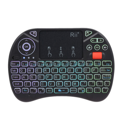 

Rii i8X 24GHz Backlit Wireless Keyboard Touchpad Mouse Handheld Gaming Remote Control for Android TV BOX Smart TV PC