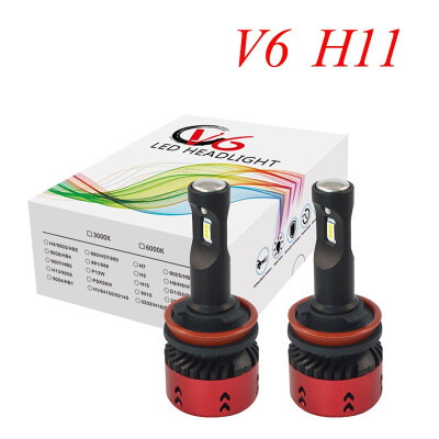 

Car Headlight Bulb Mini Type 60W Super Bright Spotlight H1 H11 H4 H7 H13 9006 LED Car auxiliary Head lamp Automobile Fog Light