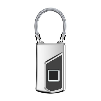 

Smart Fingerprint Padlock LED Safe USB Charging Rechargeable Waterproof Door Lock Home Security