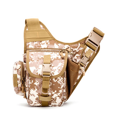 

Outdoor Small Satchel Backpack Multifunctional Wear-resistant Backpack Riding Bag Tactics Camouflage Cycling Bag