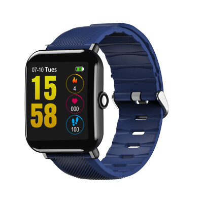 

OUKITEL W2 Smart Watch Fitness Watch HD Touch Screen Heart Rate Monitoring Sports Smart Bracelet Sleep Monitor for IOSAndroid