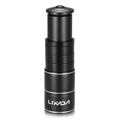 

Lixada Aluminum Alloy Bike Fork Stem Riser Extender Extension Bicycle Cycling Bike Stem Head Up Raiser Handlebar Riser Adaptor