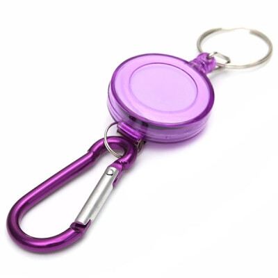 

Retractable Key Chain High Resilient Telescopic Rope Key Ring Anti Lose Anti-theft Stretch Keychain Outdoor Tool Keys Ring