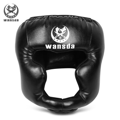 

Closed type boxing head guard boxing helmet Sparring helmet MMA Muay Thai kickboxing brace Head protection