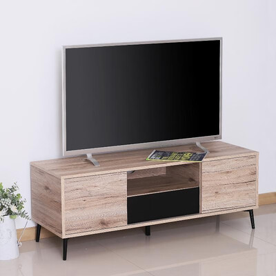 

47" Modern Media Entertainment Center TV Stand Storage Cabinet Drawers