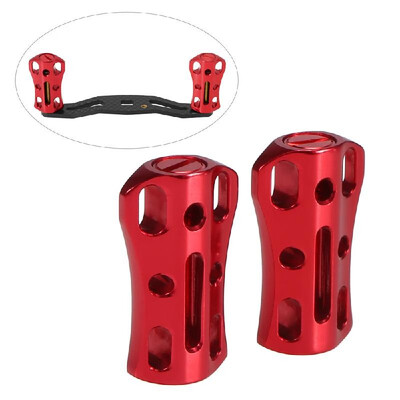 

Lixada Carbon Baitcasting Reel Rocking Handle Aluminum Alloy Handle Grips Fishing Reel Replacement Parts Fishing Accessory