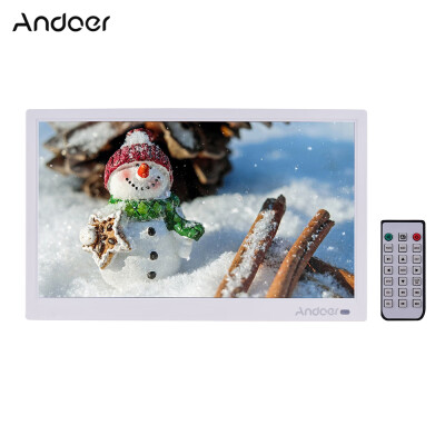 

Andoer 156 Inch 19201080 IPS LED Digital Photo Frame Electronic Picture Album Advertising Machine Scroll Subtitle MP3 MP4 Clock