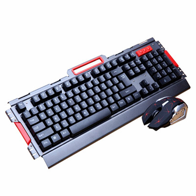 

Wholesale HK50 suspension metal waterproof wireless mouse&keyboard set Office game dual-use keyboard&mouse set