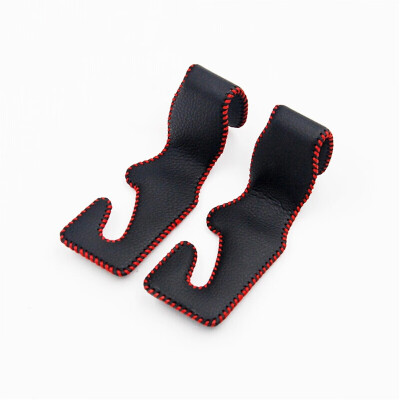 

PU Leather Clips Automotive Metal Car Seat Hook Auto Headrest Hanger Bag Holder for Car Bag Purse Cloth Grocery Storage