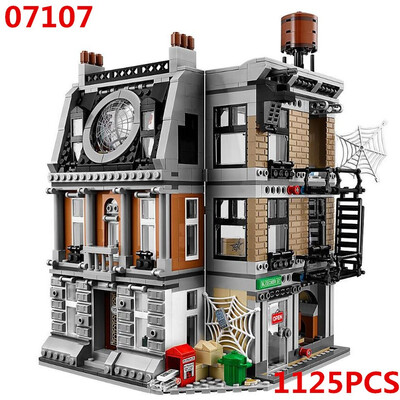 

Lepin 07107 Sanctum Showdown Avengers Infinity War Legoing 76108 Super Heroes Building Blocks Bricks Toys Kids DIY