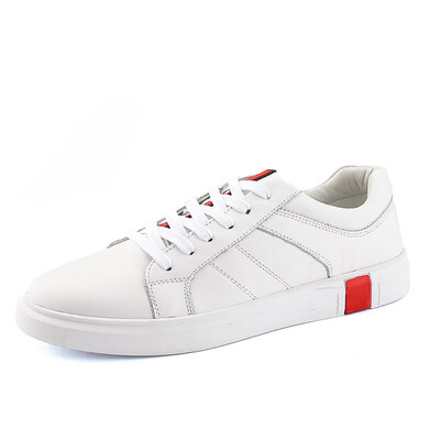 

2018 spring new leather large size small size shoes breathable tide sports shoes