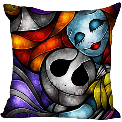 

Nightmare Before Christmas Hot Sale Pillow Case High Quality New Years Pillowcase Decorative Pillow Cover For Wedding Decorative