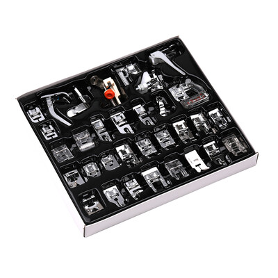 

32pcs Multifunctional Professional Household Sewing Machine Presser Foot Kit Accessory Set for Brother Singer Juki Janome