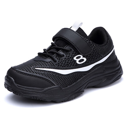 

Trend girls sports shoes 2018 summer new childrens white shoes mesh shoes casual breathable mesh shoes