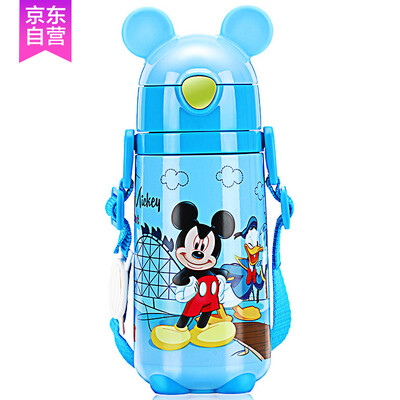 

Disney 304 stainless steel vacuum insulation child straw kettle 440MLWD-3475 Mickey Blue SIMELO carefully selected