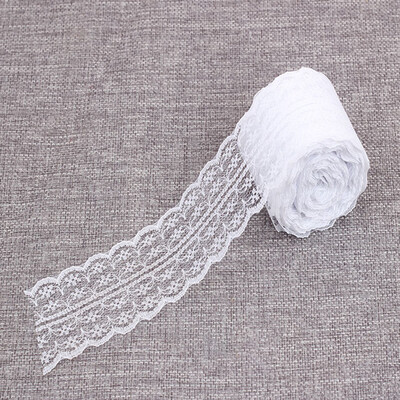 

Lace Roll Lace Ribbon Vintage Style Scalloped Edge Lace Ribbon DIY Bridal Wedding Decoration Crafts