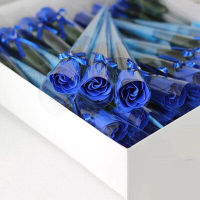 

1Pc Scented Rose Soap Flower Petal For Wedding Valentines Day