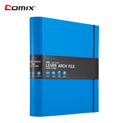 

Comix A4 Lever Arch File 2-Ring Binder File Folder Document Organizer for Business Office School Student Teacher Stationery Suppli