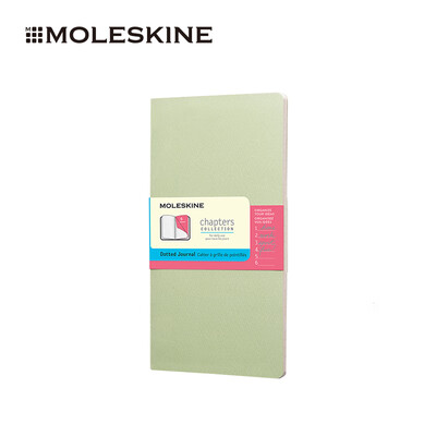 

MOLESKINE soft face copy notebook slender large chapter creative dot notebook Notets color light green