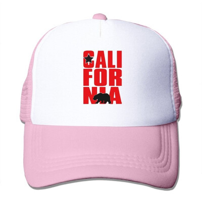 

California Republic Cal Bear Mesh Unisex Adult-one Size Snapback Trucker Hats