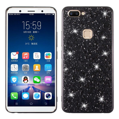 

MOONCASE Vivo X20 Plus Glitter TPU-Black
