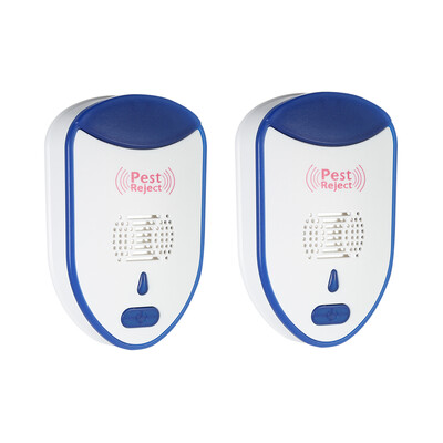 

6-Pack Ultrasonic Pest Repeller with Night Light Non-toxic Repellent for Mice Mosquitoes Ants Spiders Roaches Repelling AC90V-240V