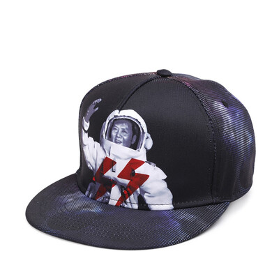 

NUZADA 3D Printing Caps Men Women Couple Hip Hop Cap Spring Summer Autumn High Quality Cotton Material Punk