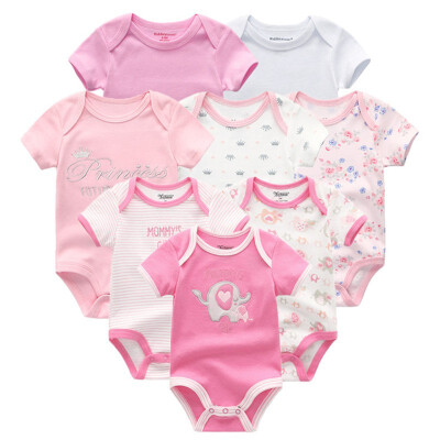 

Baby Boys Clothes Newborn 0-12M Babywear Cotton For Babies Unicorn Baby Girls Clothes Clothing Sets Rompers Baby Bodysuits 8PCS