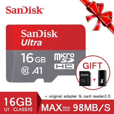 

SanDisk Micro SD Card 16GB 32GB 64GB Memory Card 128GB C10 U1 A1 Flash TF Microsd Card for Phone Computer SDXC SDHC