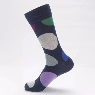 

Aa-shop Men Socks Personality Color Fashion Cotton Happy Socks