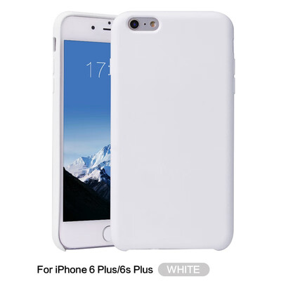 

Goowiiz Phone Case For Iphone 66s6 Plus6s Plus Fashion Simple Solid Color Ultrathin Soft TPU Back Cover