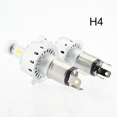 

1Pair Automobile 7p led Headlight H1 H4 H7 H11 9006 9005 12v 90w 6500k Super Bright COB LED Auto Front fog Lamp 6000lm Headlamps