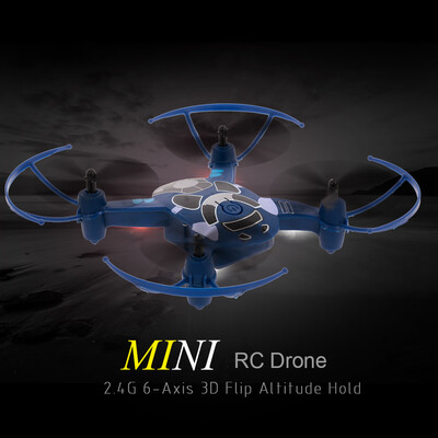 

B1100 24G 4CH Mini RC Drone Headless Mode One Key Return RC Quadcopter for Beginner Training
