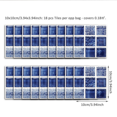 

NeillieN Wall paste 3D marble mosaic wall paste kitchen bathroom waterproof tile pasteWaterproof wall paste flat wall paste