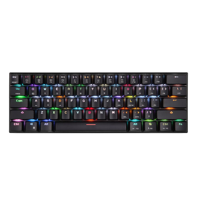 

CK62 BT30 Wired RGB Mechanical Keyboard for Tablet Laptop Smartphone Black&Red Shaft