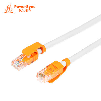 

Baoer Xingke six anti-swing Gigabit network cable computer broadband network connection finished round line Baiji white 1 meter L6GR9010