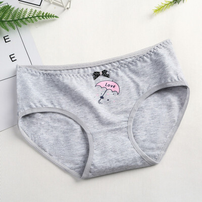 

Womens underwear cotton file in the waist triangle briefs womens large size cotton