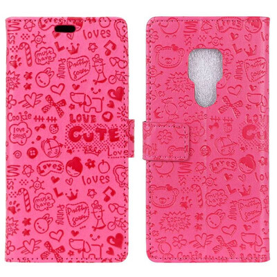 

MOONCASE Huawei Mate 20 Little Witch Leather Case - Rose Red
